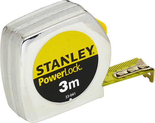 Stanley Powerlock Maßband mit automatischem Rücklauf 13mm x 3m