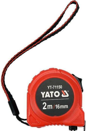 Yato Μετροταινία με Αυτόματη Επαναφορά 25mm x 10m