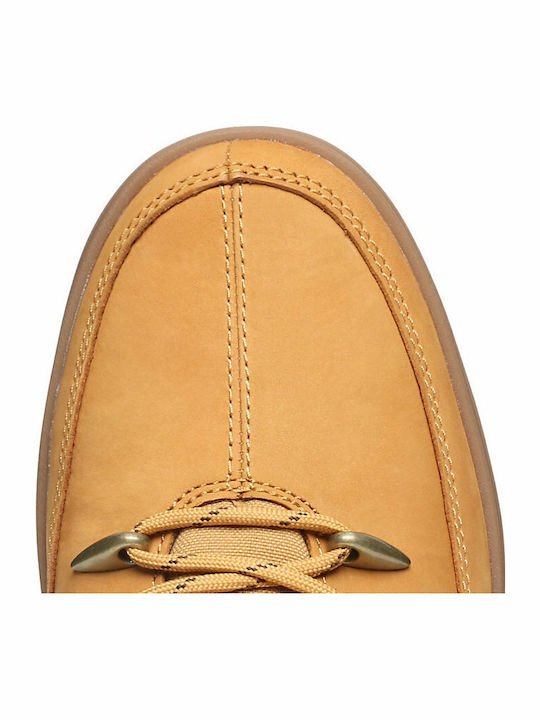 Davis Square Mid Hiker Leather Yellow Men's Boots