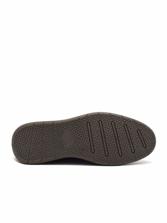 Suede Navy Μπλε Ανδρικά Μποτάκια