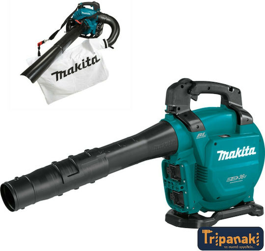 Makita Blower / Vacuum Handheld Battery 36V Solo with Volume Control & Maximum Air Speed 234km/h