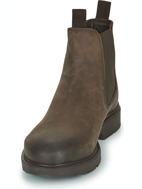 Ghete Chelsea Leather Brown Chelsea Boots