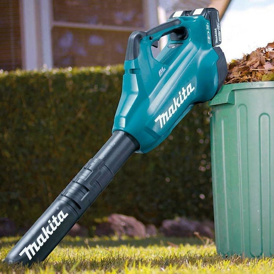 Makita Laubbläser Handheld Akku 36V Solo mit Lautstärkeregelung & Maximaler Luftgeschwindigkeit 193km/h