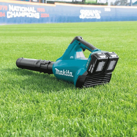 Makita DUB362Z/KIT Laubbläser Handheld 36V mit 4 Akkus 3Ah & Lautstärkeregelung mit Maximaler Luftgeschwindigkeit 190.8km/h