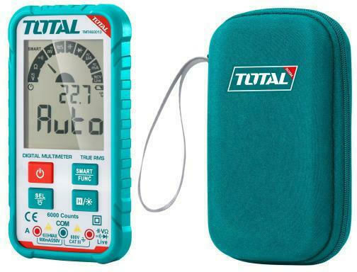 Total TMT460013 Ψηφιακό Πολύμετρο Τσέπης με Μέτρηση AC / DC / Αντίστασης