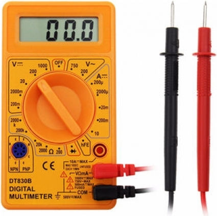 Tele GM-270 Digitales Multimeter Herrenuhren mit Summer mit AC / DC / Widerstandsmessung