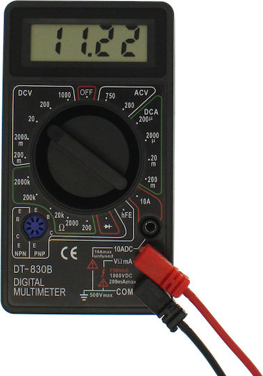 Factory DT-830B Digital Multimeter Pocket with AC / DC / Resistance Measurement