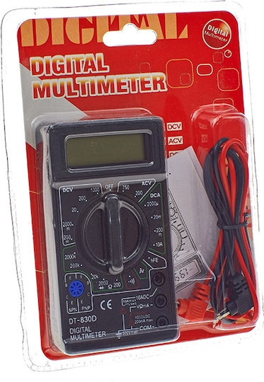 Finder Ψηφιακό Πολύμετρο Τσέπης με Buzzer με Μέτρηση AC / DC / Αντίστασης 215661
