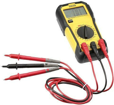Stanley Fatmax Ψηφιακό Πολύμετρο με Μέτρηση AC / DC / Αντίστασης