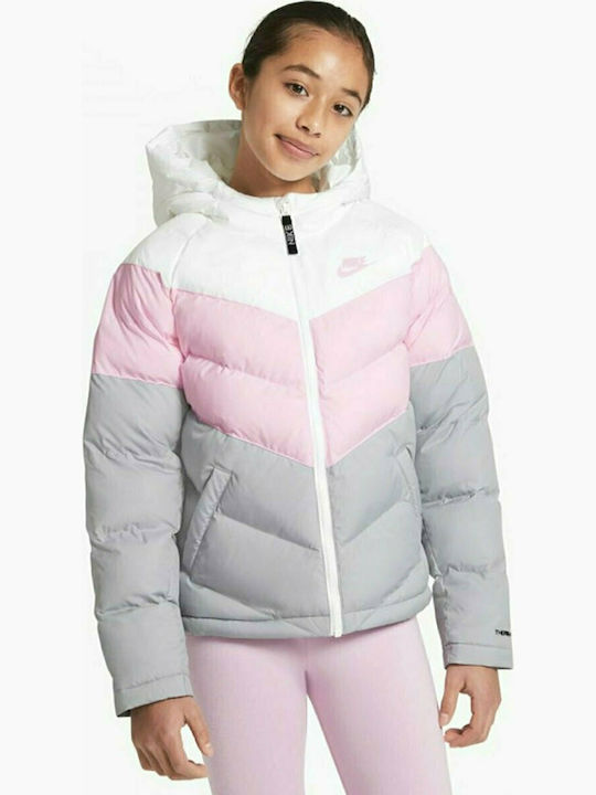 Geci pentru Copii Sport Scurt cu Glugă Multicolor Sportswear