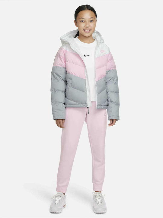Geci pentru Copii Sport Scurt cu Glugă Multicolor Sportswear
