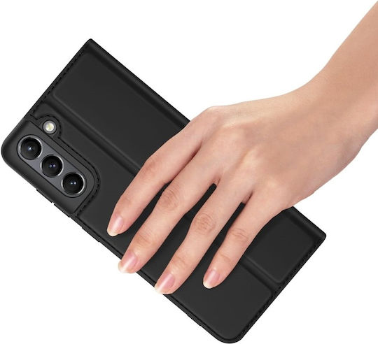 Dux Ducis Skin Pro Book Synthetic Leather Black (Galaxy S21 FE)