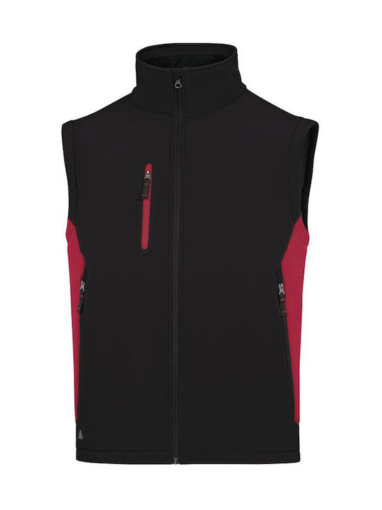 Delta Plus Mysen2 Μπουφάν Εργασίας Softshell με Αφαιρούμενη Επένδυση Μαύρο