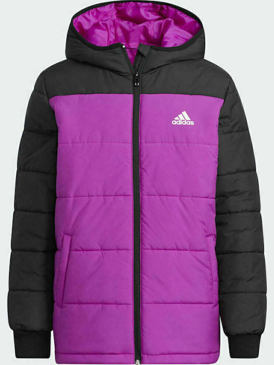 adidas Kids Sports Jacket Purple