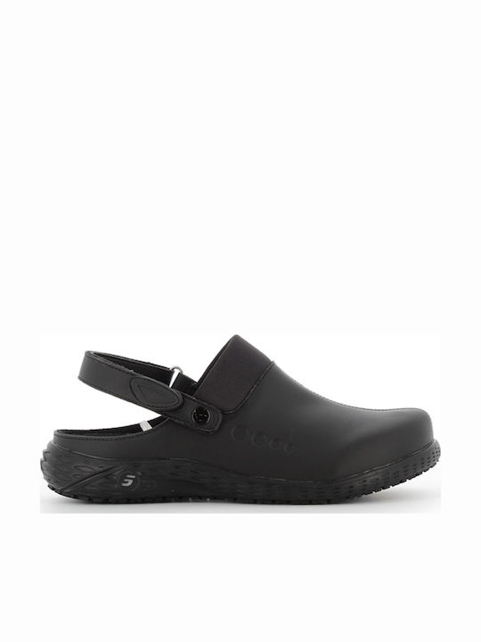 Safety Jogger Dany OB SRC Din piele Sabot Negre