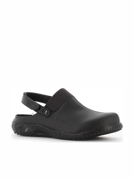 Safety Jogger Dany OB SRC Din piele Sabot Negre