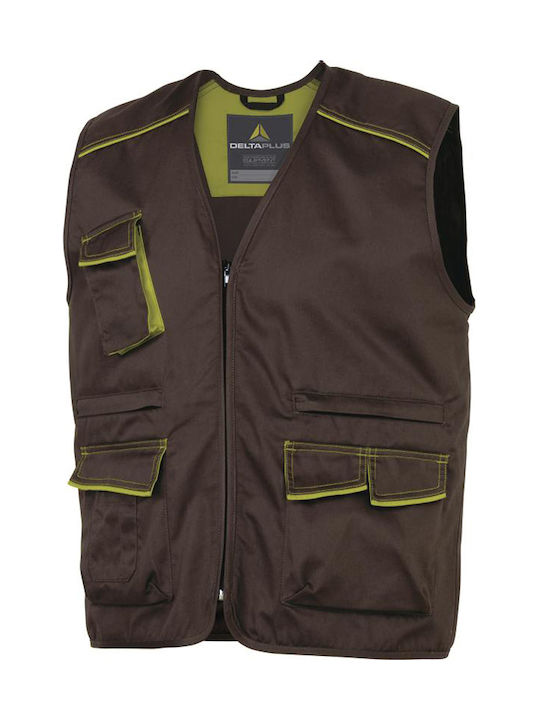 Delta Plus M6GIL Arbeitsweste Gray / Grün
