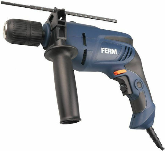 Ferm PDM1052 Κρουστικό Δράπανο 800W με Κλειδί Τσοκ