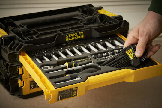 Stanley Tool Case with 126 Tools