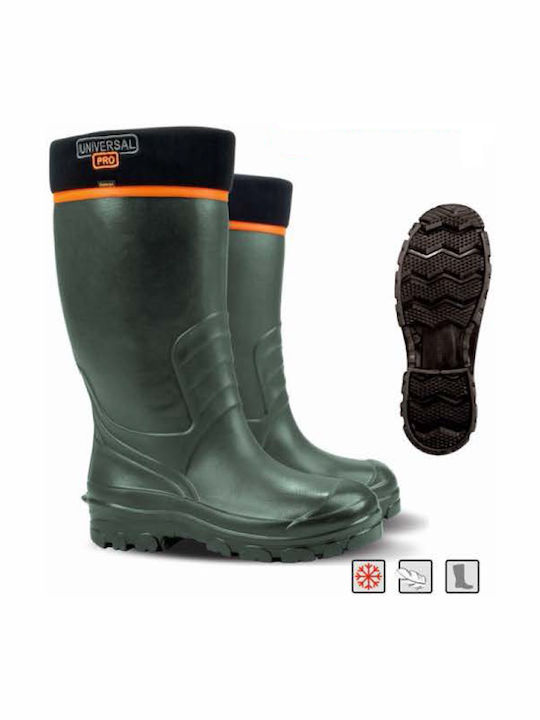 Demar Universal Pro Hunting Wellingtons in Khaki color