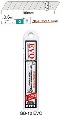 KDS Cutter Blade 18mm 10pcs