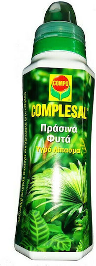 Compo Complesal Υγρό Λίπασμα Αζώτου, Θείου, Σιδήρου (7-3-6) για Πράσινα Φυτά 650gr 500ml