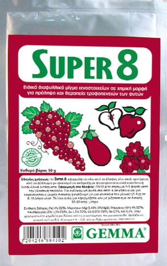 Gemma Super 8 Смес от Микроелементи Тор Магнезий, Желязо, Мед 50gr