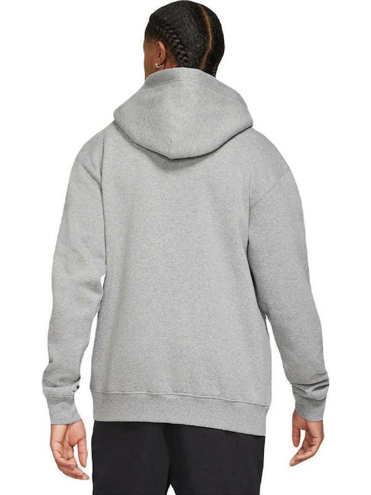 Φούτερ με Κουκούλα Heather Grey