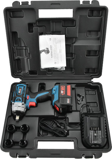 Bulle 63449 Brushless Impact Wrench Battery 18V 1x4Ah with Socket 1/2"