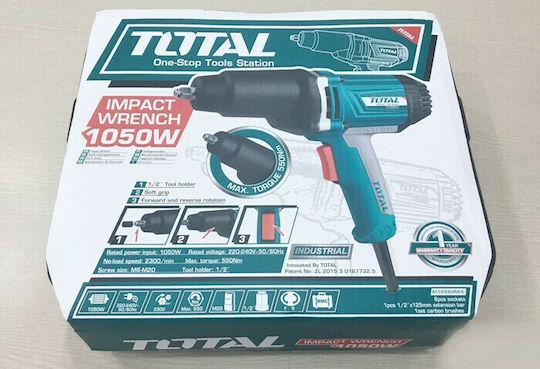Total TIW10101 Cheie de impact cu Priză 1/2"