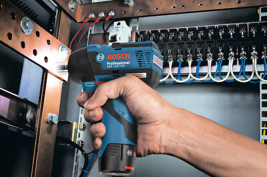 Bosch GDS 10.8 V-EC Brushless Μπουλονόκλειδο Μπαταρίας 12V Solo με Υποδοχή 3/8"