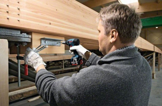 Bosch GDS 18 V-LI Impact Wrench Battery 18V Solo with Socket 1/2"