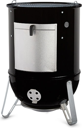 Weber Smokey Mountain Cooker Inox Grătar cu Cărbuni cu Capac și Termometru 57cmx57cm