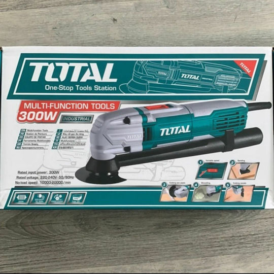 Total Electric Oscillating Multi Tool 300W with Speed Control