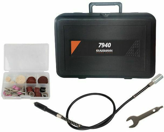 Krausmann Mini Me Flexible Electric Rotary Multi Tool 135W with Speed Control 7940
