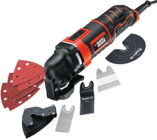 Black & Decker Παλινδρομικό Πολυεργαλείο 300W με Ρύθμιση Ταχύτητας