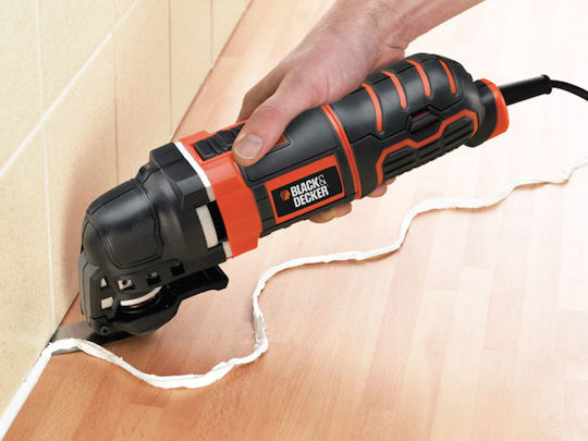 Black & Decker Παλινδρομικό Πολυεργαλείο 300W με Ρύθμιση Ταχύτητας