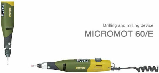 Proxxon Micromot 60/E Περιστροφικό Πολυεργαλείο 40W με Ρύθμιση Ταχύτητας