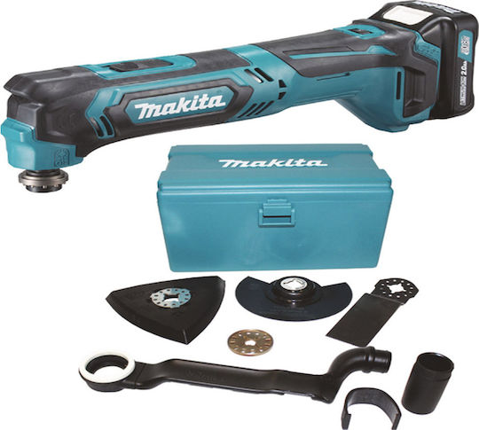 Makita TM30DSAJX1 Oszillierend Elektrisches Multifunktionswerkzeug 2x2Ah mit Geschwindigkeitsregelung