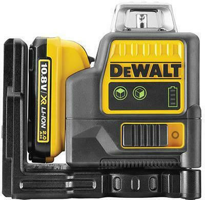 Dewalt DCE0811D1G Αυτορυθμιζόμενο Γραμμικό Αλφάδι Laser Πράσινης Δέσμης 10.8V με Εύρος Εργασίας 30m