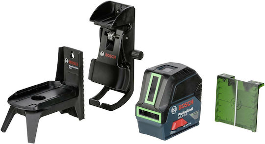 Bosch GCL 2-15 G Professional Self-leveling Linear Laser Level Green Beam 1.5V with Working Range 15m