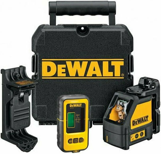 Dewalt Самонивелиращо Линейно Лазерен нивелир Червен лъч 9V с Работен обхват 15м