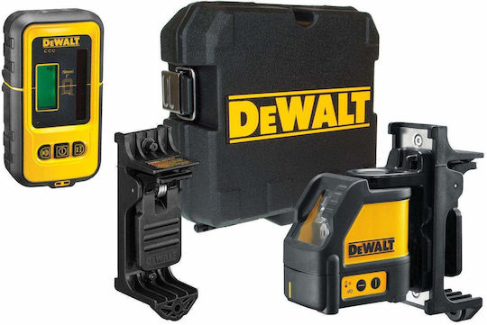Dewalt Самонивелиращо Линейно Лазерен нивелир Червен лъч 9V с Работен обхват 15м