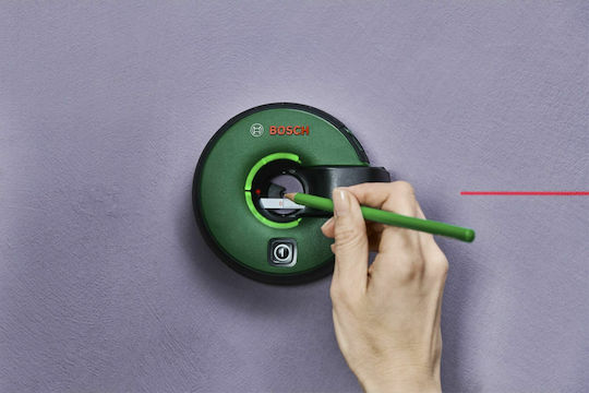 Bosch Atino Liniar Nivelă Laser Fascicul Verde 1.5V cu Domeniu de Lucru 1.7m