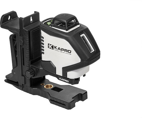Kapro Selbstnivellierend Linear Laser-Wasserwaage Grüner Strahl mit Arbeitsbereich 30m