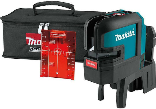 Makita Self-leveling Linear Laser Level Red Beam 10.8V with Working Range 25m