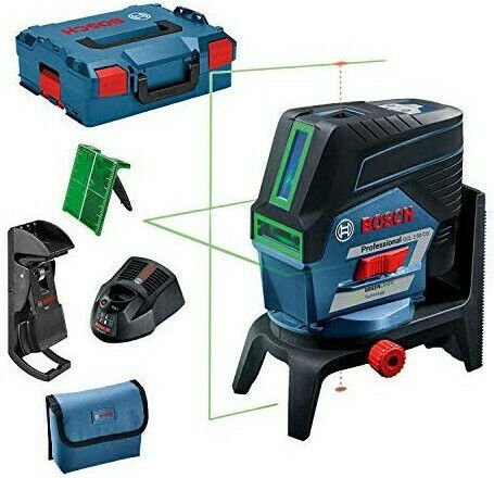 Bosch Self-leveling Linear Laser Level Green Beam 12V with Working Range 20m
