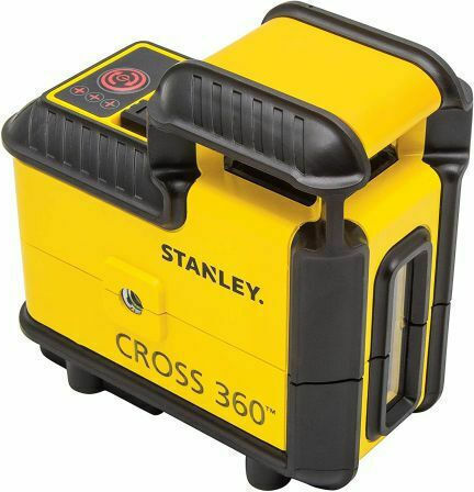 Stanley Αυτορυθμιζόμενο Γραμμικό Αλφάδι Laser Κόκκινης Δέσμης με Εύρος Εργασίας 20m