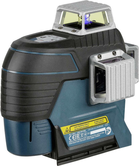 Bosch GLL 3-80 C Professional Αυτορυθμιζόμενο Γραμμικό Αλφάδι Laser Κόκκινης Δέσμης 12V με Εύρος Εργασίας 30m