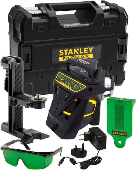 Stanley Fatmax X3G-360 Αυτορυθμιζόμενο Γραμμικό Αλφάδι Laser Πράσινης Δέσμης με Εύρος Εργασίας 35m